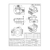 ER2010/ER20立式5+5，側插L腳