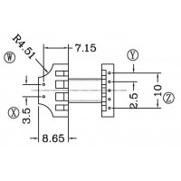 EE-15/EE-15臥式(2+5PIN)
