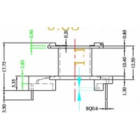 YY-RM-1003立式加寬(5+2PIN)