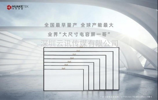 下個月｜這些觸摸屏和顯示面板企業已就位