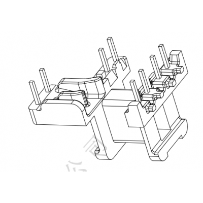EE-1313  臥式4+2+2PIN
