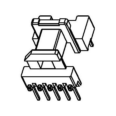 RH-EE-1334/EE-13臥式(5+2PIN)