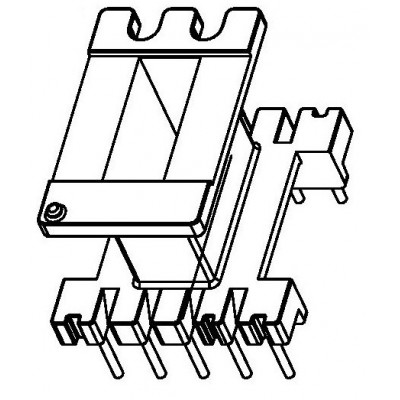 RH-EE-1612/EE-16立式 (5+5PIN)