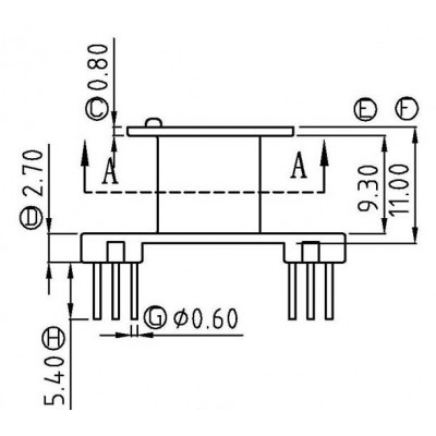 RM-0804/RM08立式(6+6PIN)