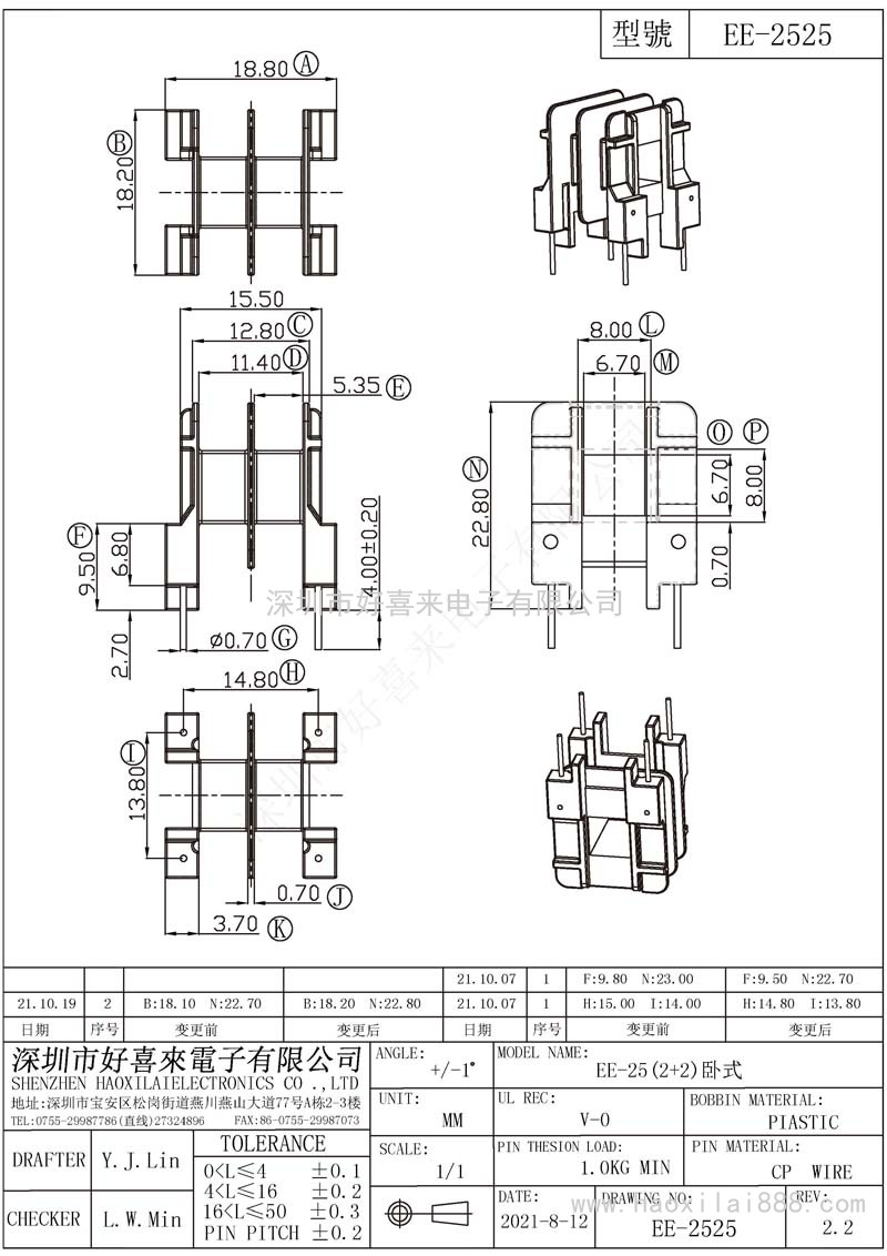 EE2525/EE25(2+2)臥式