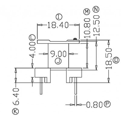 EE-2503/EE-25立式(5+5PIN)