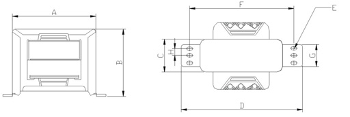86×45電源變壓器