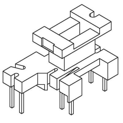 ZS-1313 臥式EE-13(3+2+2)PIN