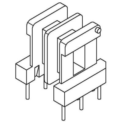 ZS-1318 臥式EE-13(3+3)PIN