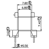 EE-1302/EE-13臥式(5+5PIN)