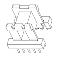 HXB-EE1605 EE16 EE1607加寬臥式5+5針