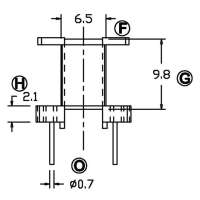SL-1605/EE-16立式(4+4)PIN