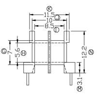 SL-1608/EE-16臥式(3+3)PIN
