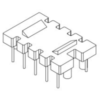 HX-011 磁環底座 5+5針 BASE