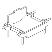 HX-027 磁環底座 2+2針 BASE