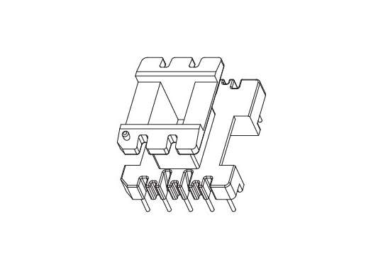 EI-2819 EE28立式5+4排距23.4腳距5.0