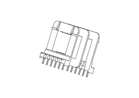 EI-4816 El48臥式雙槽6+6排距27.5腳距5.0