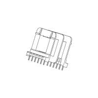EI-4816 El48臥式雙槽6+6排距27.5腳距5.0