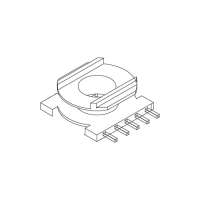 ER-2510-2 ER25立式5+5側插針腳距3.5槽寬4.3