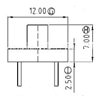 HXL-002 磁環 底座4+4針 BASE