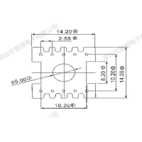 HXL--003 磁環 底座5+5針 BASE