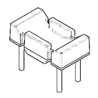 HXX-003 磁環 底座 2+2針  BASE