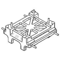HXX-3432-1 磁環底座 2+2針 BASE