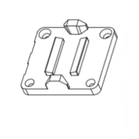 HXF-6501-2 磁環底座 無針 BASE
