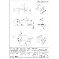 EE-2215 EE22立式5+2 排距23 腳距3.80 5.00 槽寬9.00